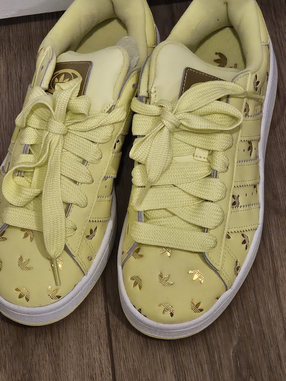 Adidas Campus 00s 'Allover Debossed Trefoils - Pulse Yellow'